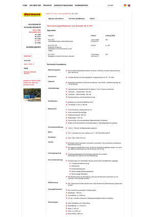 श्रेडिंग मशीन Husmann HL II 1617 E/S