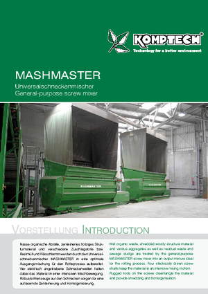 श्रेडिंग मशीन Farwick® MASHMASTER 1300 SE
