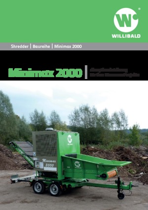 श्रेडिंग मशीन Willibald MiniMax 2000