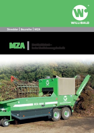 श्रेडिंग मशीन Willibald MZA 4800