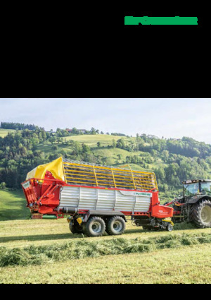 साइलेज ट्रेलर Pöttinger Boss 3240 DB Master