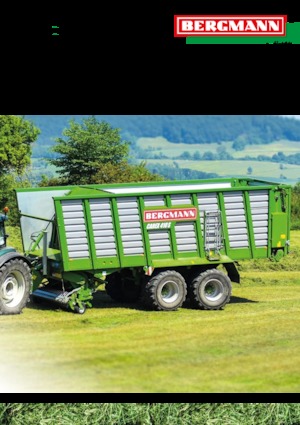 साइलेज ट्रेलर L. Bergmann Carex 390 K
