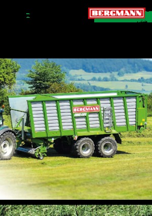 साइलेज ट्रेलर L. Bergmann Carex 390 K