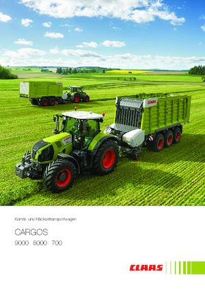 साइलेज ट्रेलर Claas Cargos 760 Trend