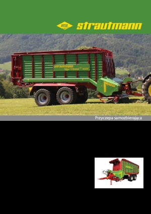 साइलेज ट्रेलर Strautmann Giga-Vitesse CFS 3602 DO