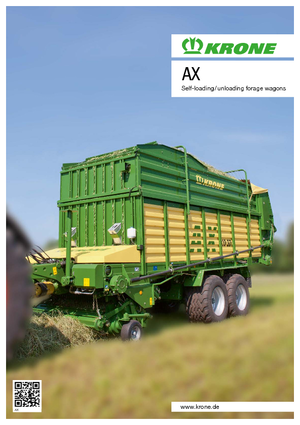 साइलेज ट्रेलर Krone AX 280 L