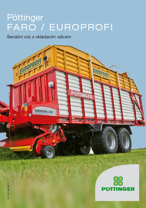 साइलेज ट्रेलर Pöttinger EuroProfi 5000 D