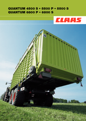 साइलेज ट्रेलर Claas Quantum 5500 P
