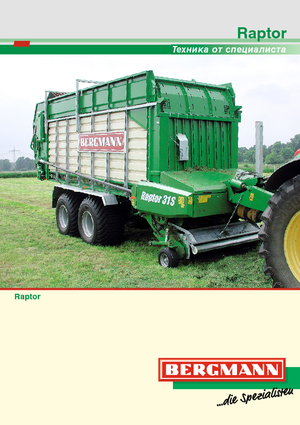 साइलेज ट्रेलर L. Bergmann Raptor 35 S