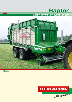 साइलेज ट्रेलर L. Bergmann Raptor 35 S