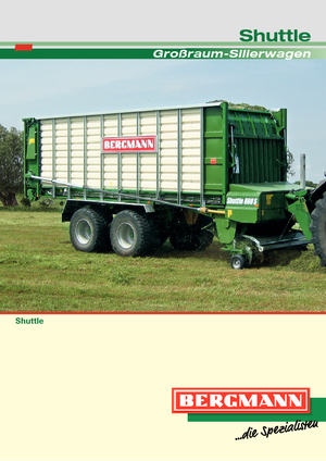 साइलेज ट्रेलर L. Bergmann Shuttle 700 S