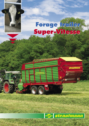 साइलेज ट्रेलर Strautmann Super Vitesse 3401 DO