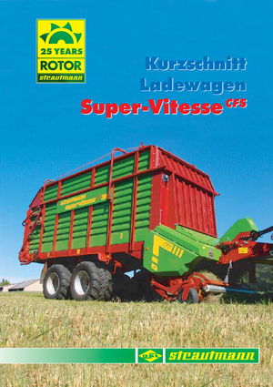 साइलेज ट्रेलर Strautmann Super Vitesse CFS 3501