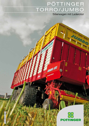 साइलेज ट्रेलर Pöttinger Jumbo 6610 D