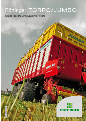 साइलेज ट्रेलर Pöttinger Torro 5700 L