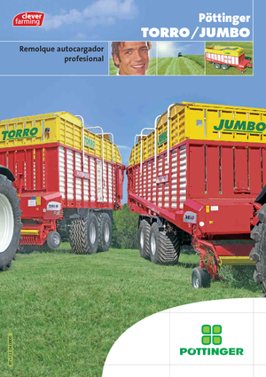 साइलेज ट्रेलर Pöttinger Jumbo 6610 D