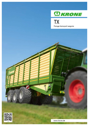 साइलेज ट्रेलर Krone TX 560 D 