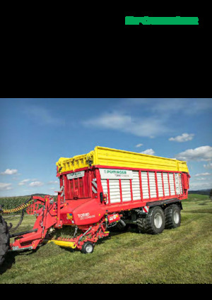 साइलेज ट्रेलर Pöttinger Torro 7010 D 