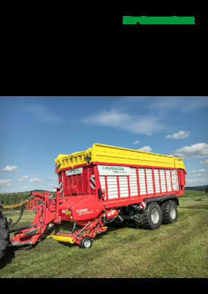 साइलेज ट्रेलर Pöttinger Torro 7010 D 