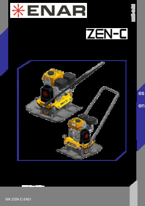 सिंगल डायरेक्शन वाइब्रेटरी प्लेट कॉम्पेक्टर Enar ZEN-C 20