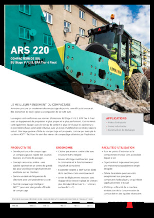 सिंगल-ड्रम रोलर Ammann ARS 220 PD
