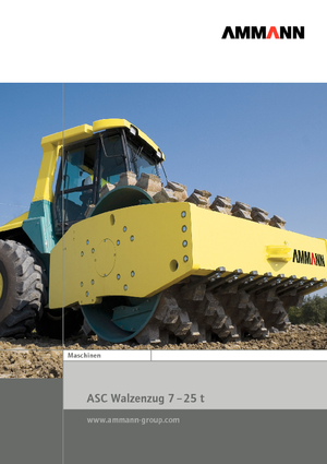 सिंगल-ड्रम रोलर Ammann ASC 250 PD