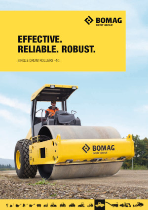 सिंगल-ड्रम रोलर Bomag BW 211-40