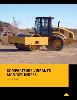 सिंगल-ड्रम रोलर Caterpillar CS64B