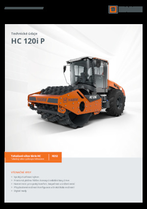 सिंगल-ड्रम रोलर Hamm HC 120i P