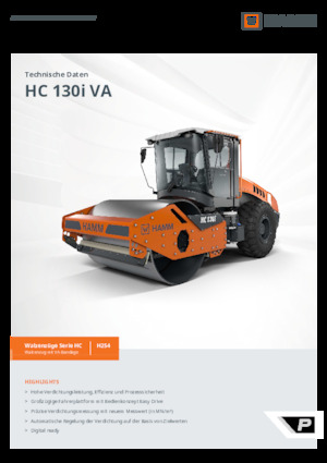 सिंगल-ड्रम रोलर Hamm HC 130i VA
