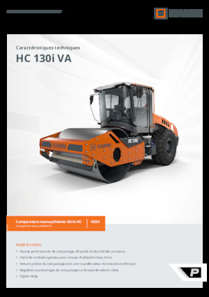 सिंगल-ड्रम रोलर Hamm HC 130i VA