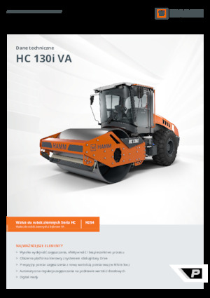 सिंगल-ड्रम रोलर Hamm HC 130i VA
