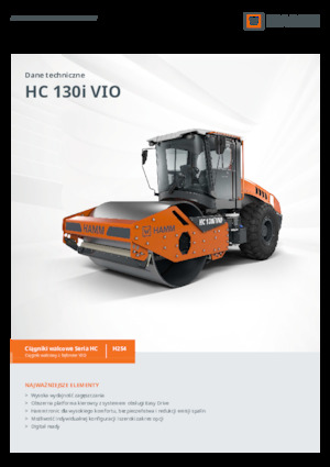 सिंगल-ड्रम रोलर Hamm HC 130i VIO