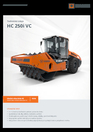 सिंगल-ड्रम रोलर Hamm HC 250i VC