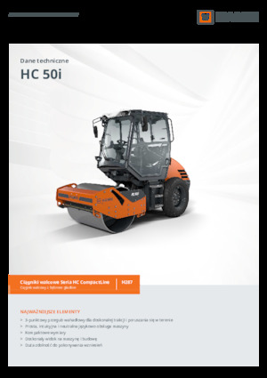 सिंगल-ड्रम रोलर Hamm HC 50i