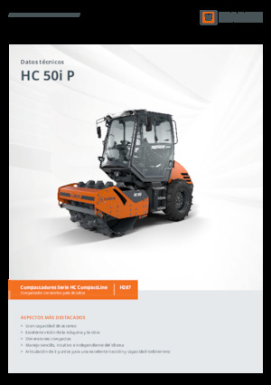सिंगल-ड्रम रोलर Hamm HC 50i P