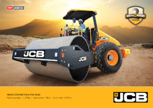 सिंगल-ड्रम रोलर JCB JCB116D