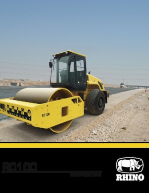 सिंगल-ड्रम रोलर RHINO RC100