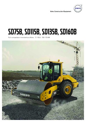 सिंगल-ड्रम रोलर Volvo SD160B