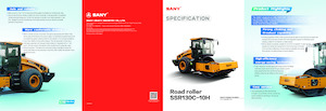 सिंगल-ड्रम रोलर Sany SSR130C-10H