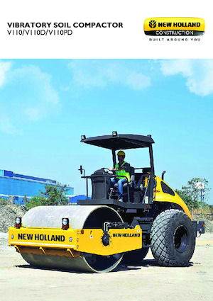 सिंगल-ड्रम रोलर New Holland V110D