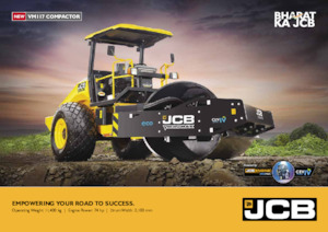 सिंगल-ड्रम रोलर JCB VM117 NDD