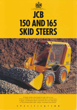 स्किड स्टीयर लोडर JCB 150