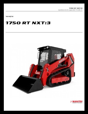 स्किड स्टीयर लोडर Manitou 1750RT NXT:3