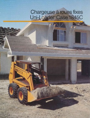स्किड स्टीयर लोडर Case 1845C 