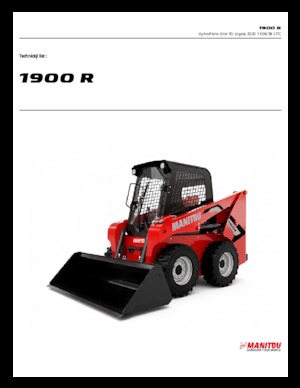 स्किड स्टीयर लोडर Manitou 1900R