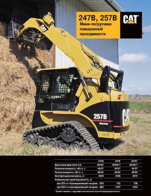 स्किड स्टीयर लोडर Caterpillar 247B