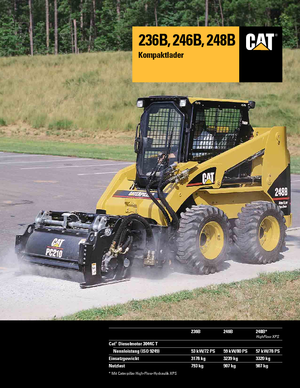 स्किड स्टीयर लोडर Caterpillar 236B