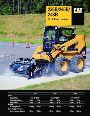 स्किड स्टीयर लोडर Caterpillar 248B