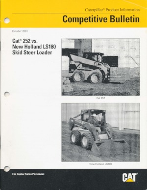 स्किड स्टीयर लोडर Caterpillar 252